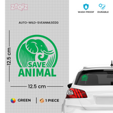 Protect Wildlife Sticker for Vehicles